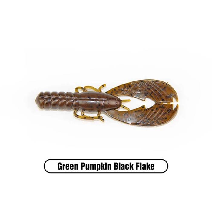 X Zone 3.25" Muscle Back Finesse Craw