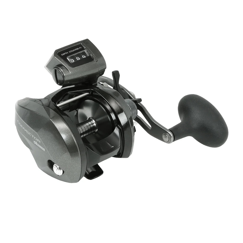 Fishing Reel with Digital Display 6.3:1 16+1BB Left/Right Hand Low Profile  Line Counter (Right Hand)