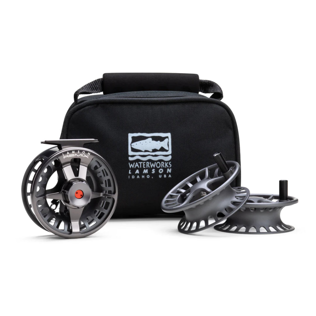 Lamson Remix Fly Reel 3 Pack  Natural Sports – Natural Sports