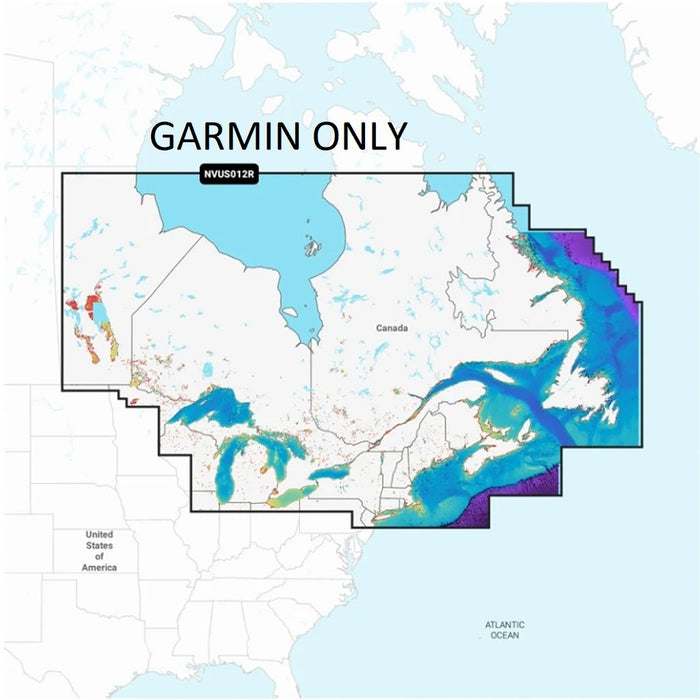 Garmin Navionics + Canada East & The Great Lakes