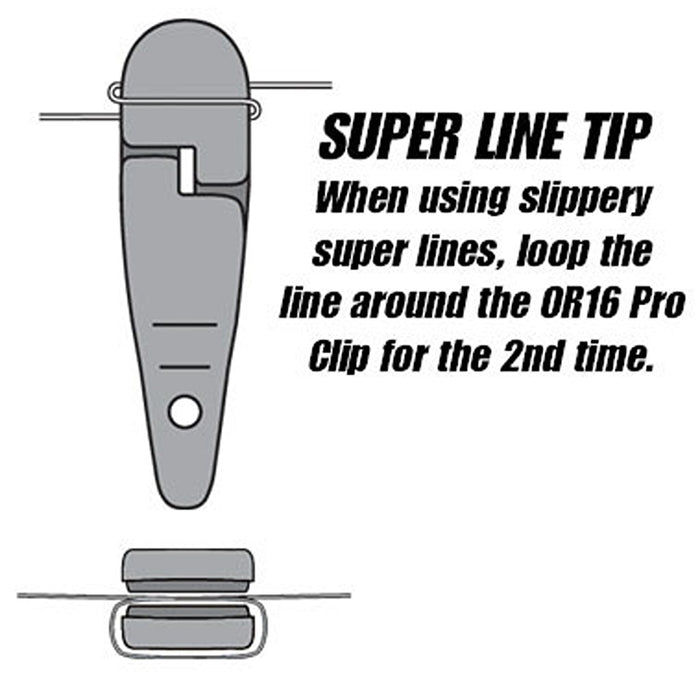 Off Shore Tackle Half Size Pro Clip OR16