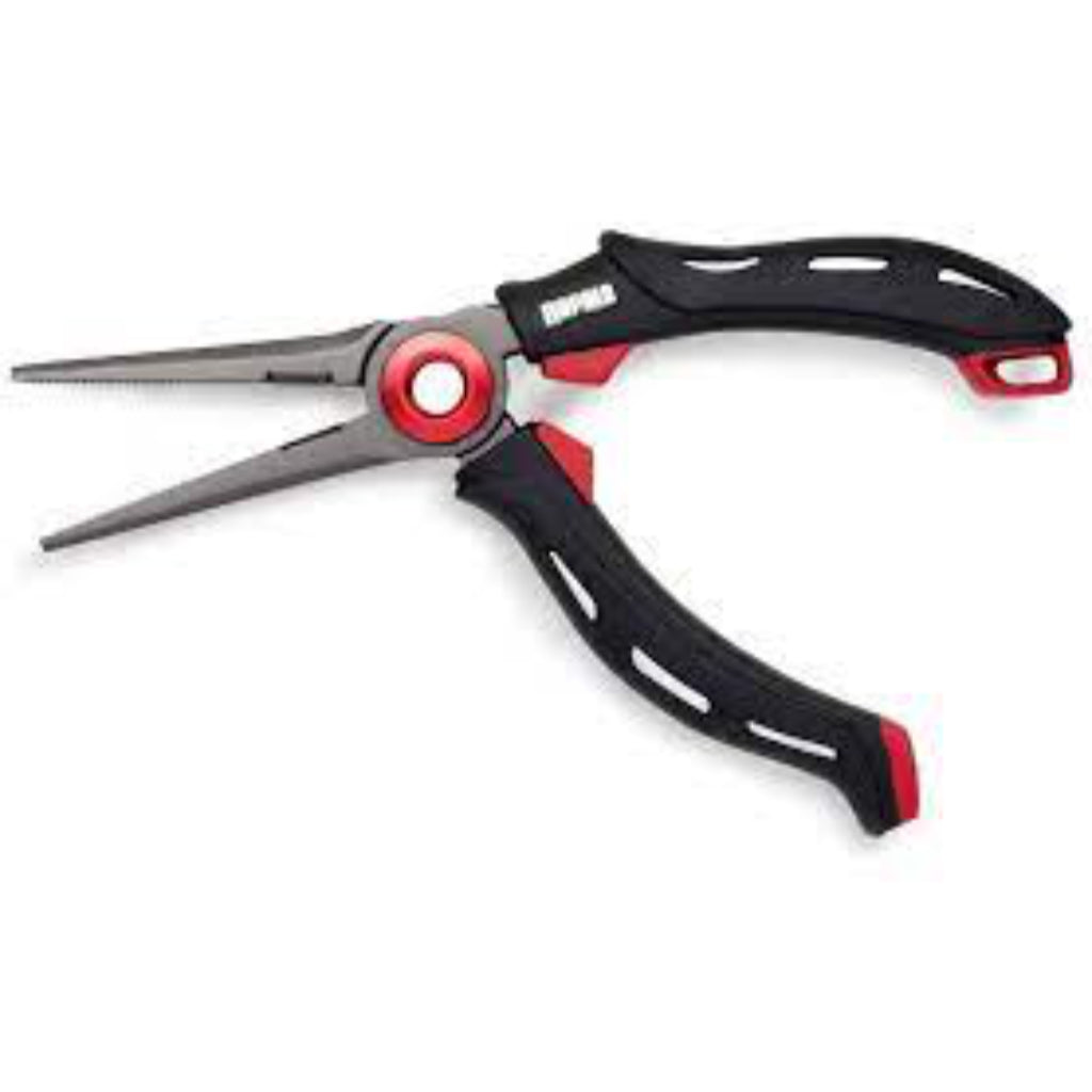  Rapala Pliers, 4 Mag Spring, Black/Red : Sports