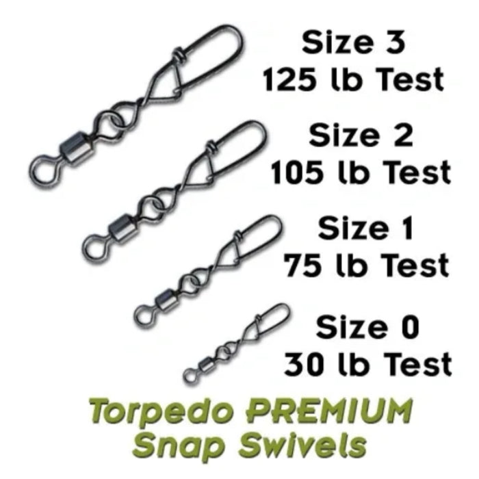 Torpedo Premium Snap Swivel