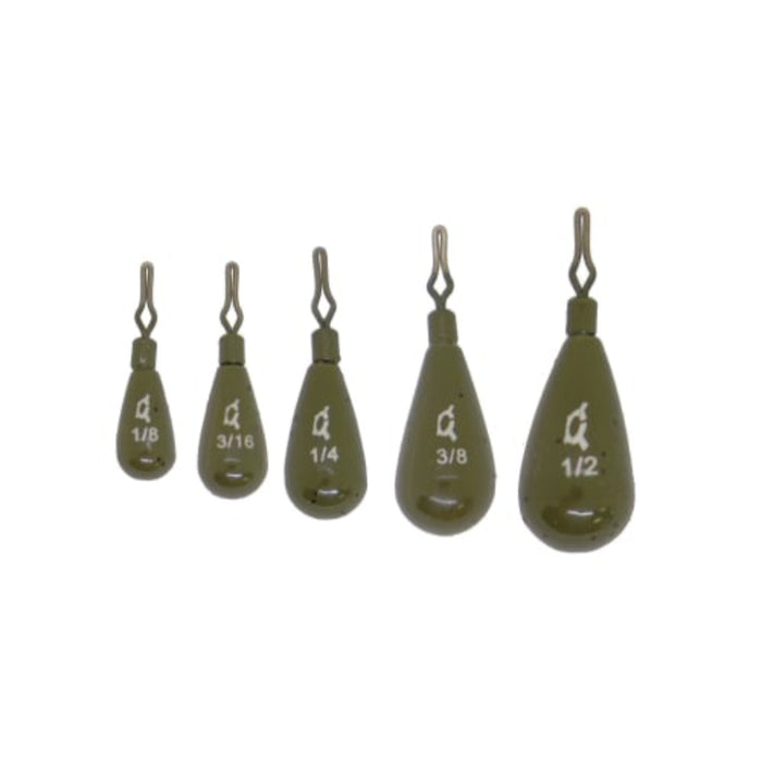 X-Zone Tear Drop Tungsten Drop Shot Weight