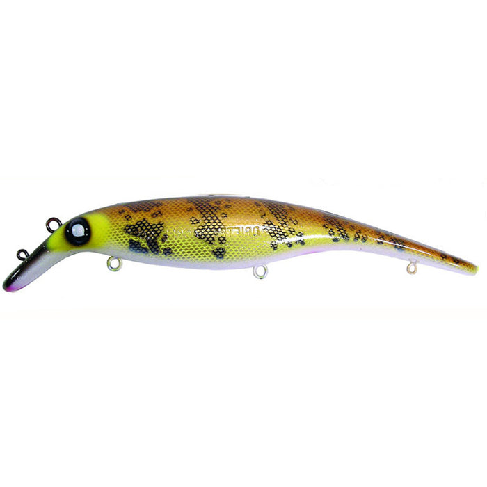 Natural Walleye Drifter Tackle Straight Believer Musky Crankbait