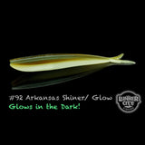 Arkansas Shiner Glow Lunker City Fin-S Fish 4" Minnow