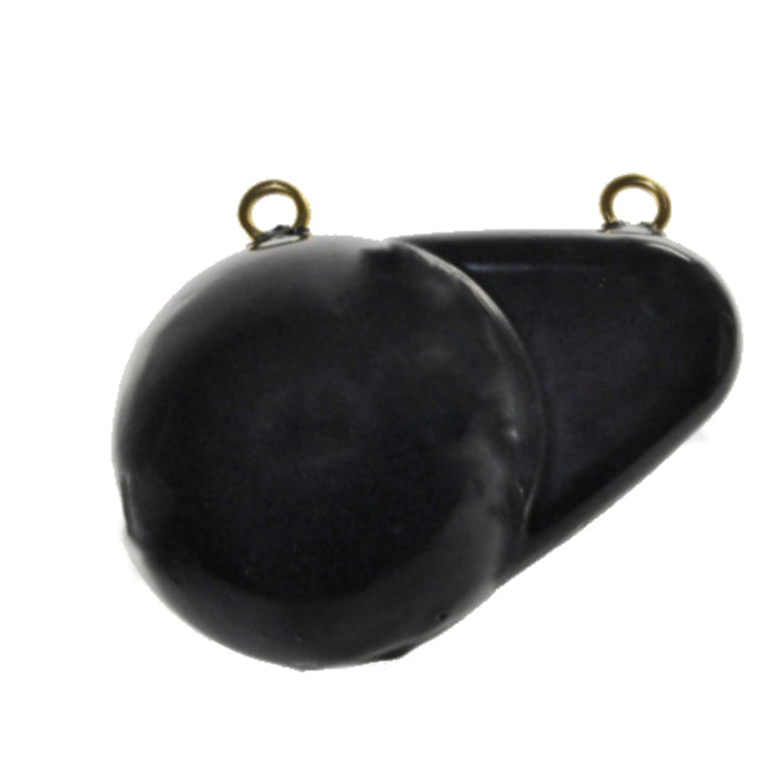 Powder Coated Black POW POW-R-Ball Cannonball Downrigger Weight