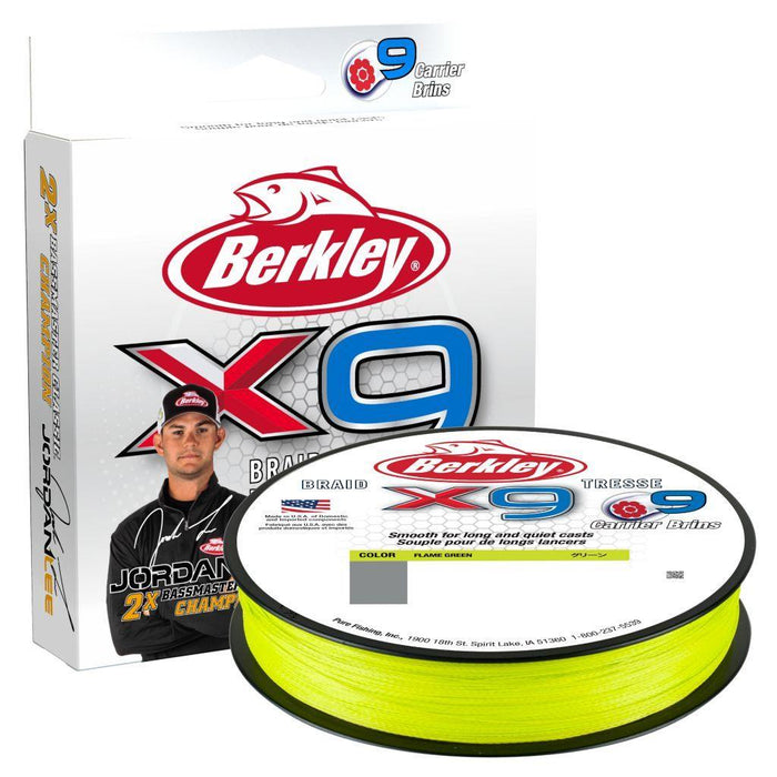 Berkley Jordan Lee x9 Braid - Natural Sports - The Fishing Store