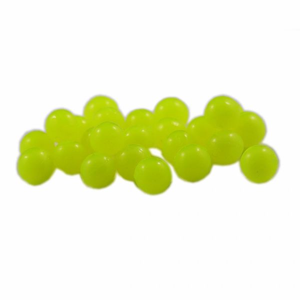 Glow Round Beads 75pcs 10mm - 3/8 Deep Drop Rigs Fishing Beads