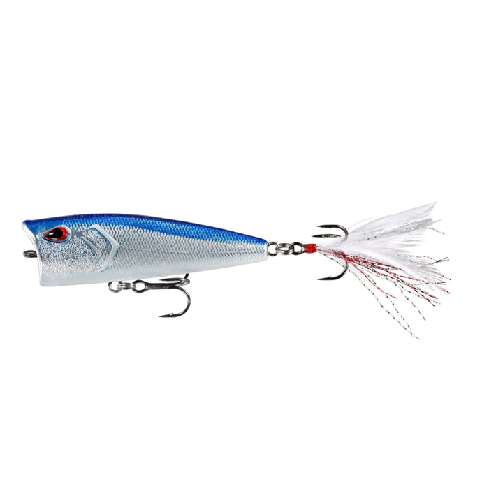 Chrome Blue Back 13 Poppy Mc Pop Face Bass Popper