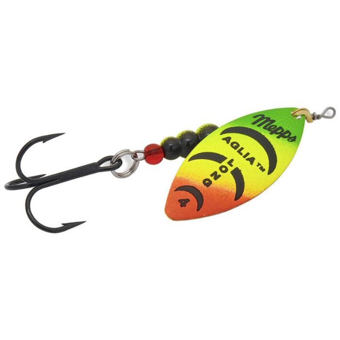 Firetiger Mepps Aglia Long Inline Spinner