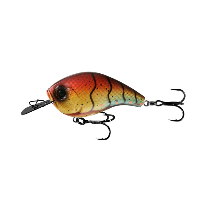 Fire and Ice Craw 13 Fishing Jabber Jaw Squarebill Crankbait