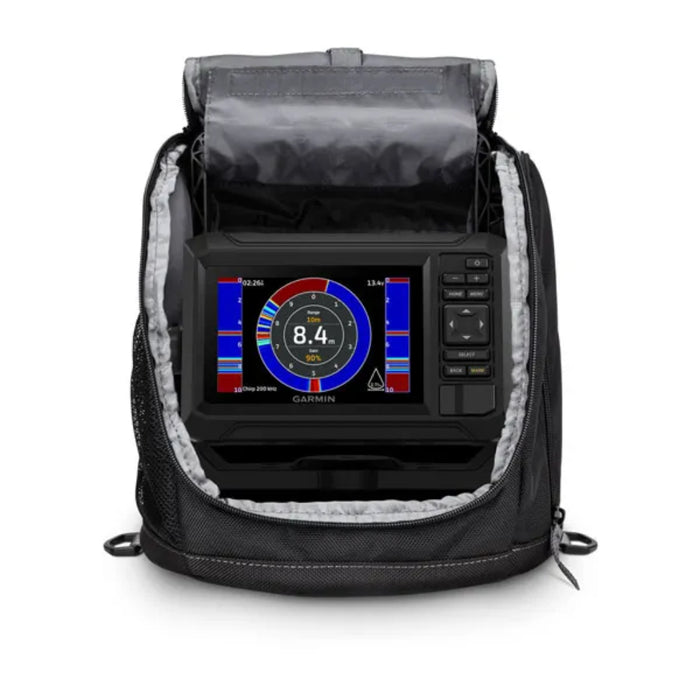Garmin Echomap UHD2 55cv Ice Fishing Bundle