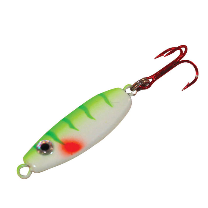 Glow Perch Northland UV Forage Minnow Jigging Spoon