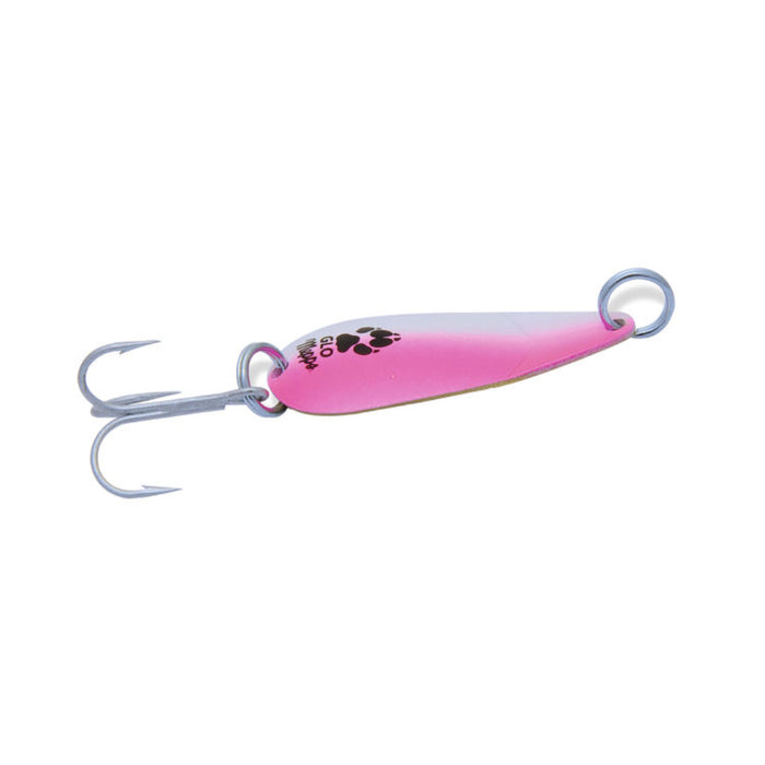 Glow Pink Mepps Little Wolf Casting Spoon