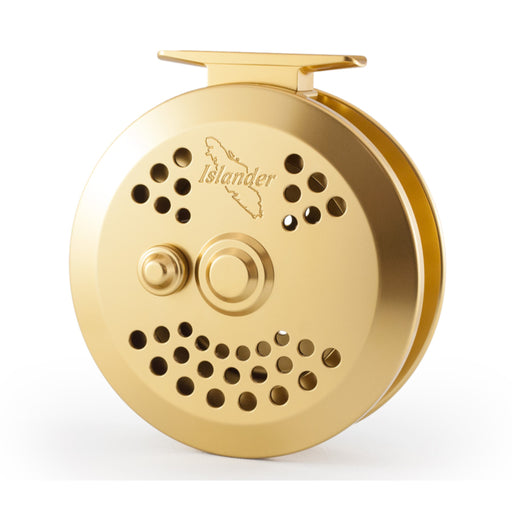 Gold Islander Steelheader Float Reel Back
