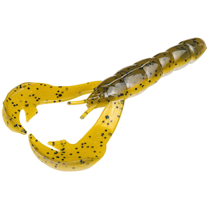 Green Pumpkin Pearl Belly Strike King KVD Perfect Plastics 4" Rage Craw