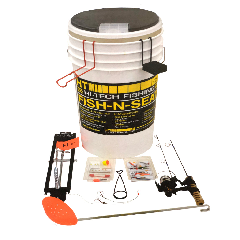 HT Ready to Fish Ice Fishing Starter Kit – Natural Sports - The