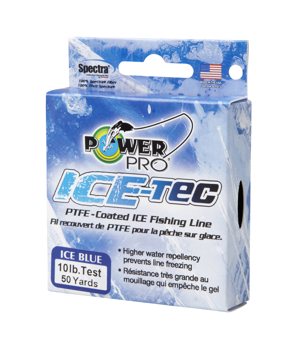 PowerPro Ice-Tec Braid – Natural Sports - The Fishing Store