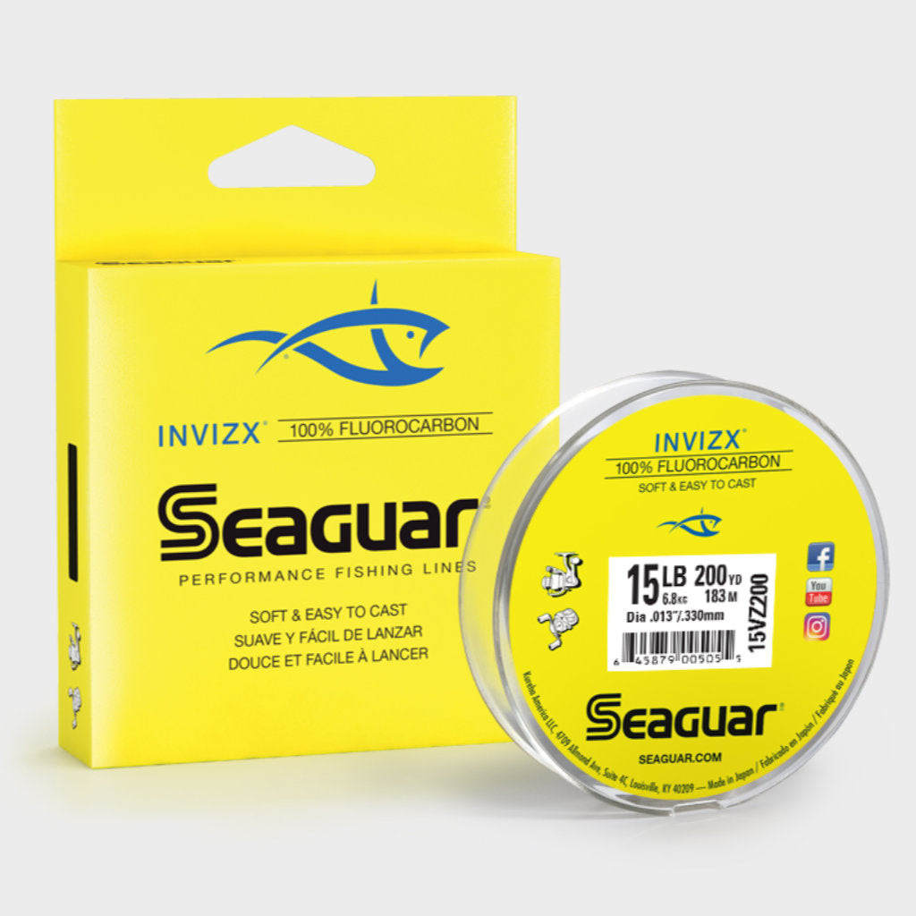 Seaguar AbrazX Fluorocarbon 15 lb. | 1000yd