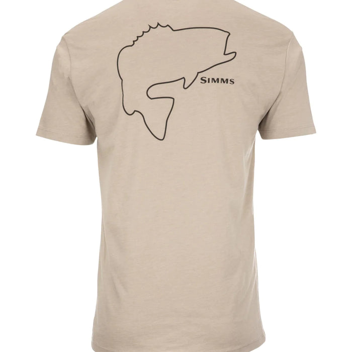 Simms Bass Outline T-Shirt