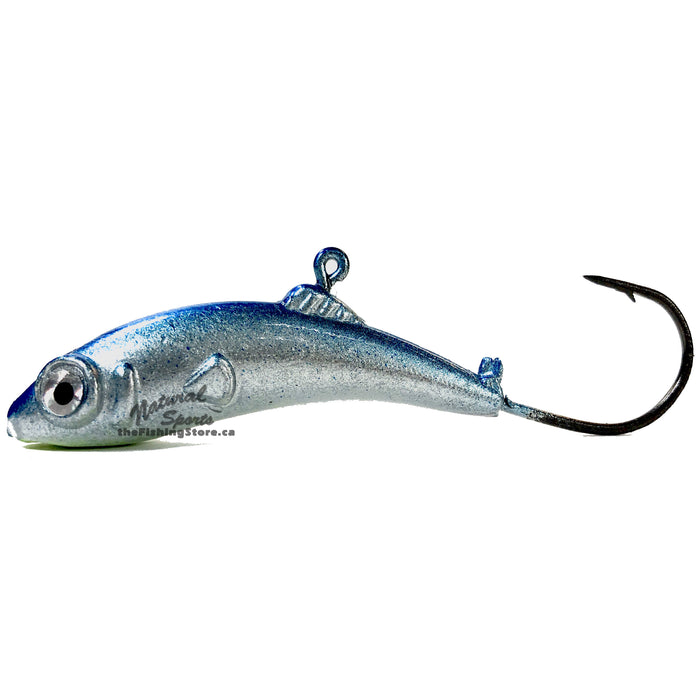 Meegs Ice Jig Blue Silver