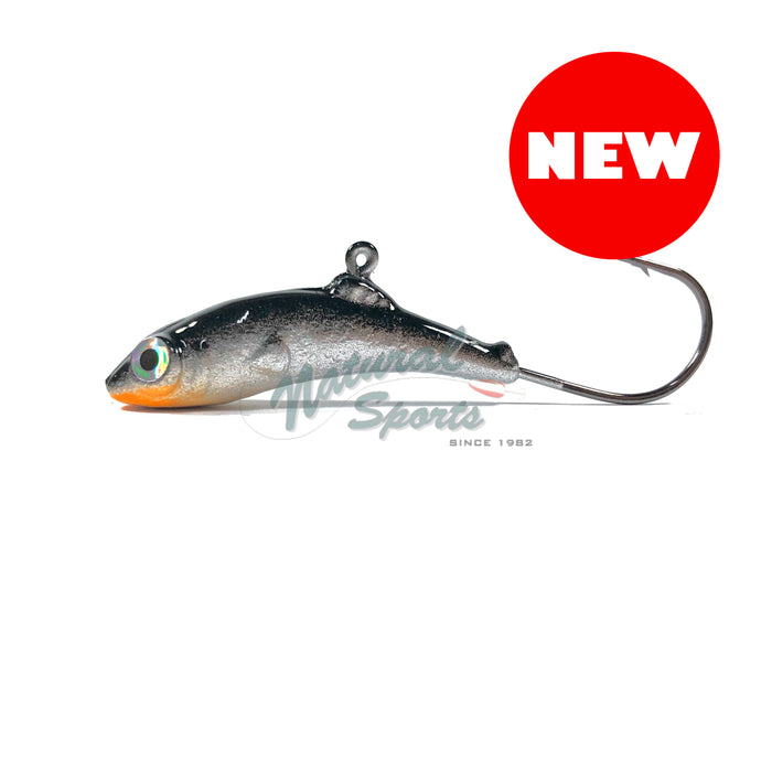 Meegs Ice Jig Black Silver