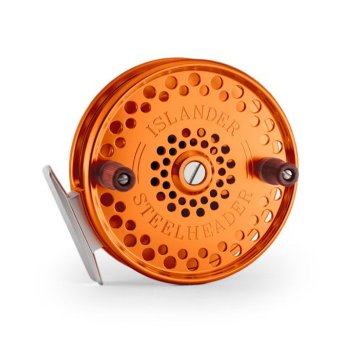 Orange Islander Steelheader Float Reel