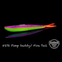Pimp Daddy Firetail Lunker City Fin-S Fish 4" Minnow