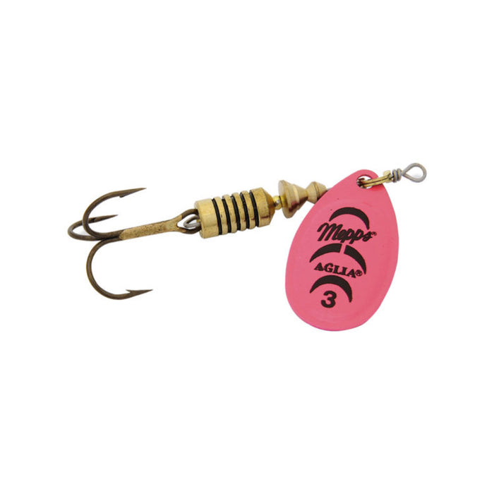 Pink Mepps Aglia Inline Spinner