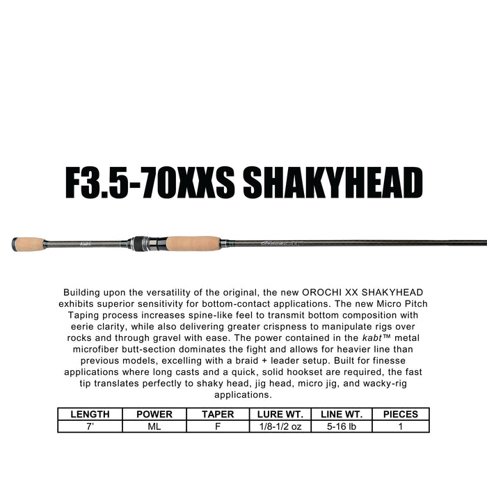 Megabass Orochi XX Spinning Rod