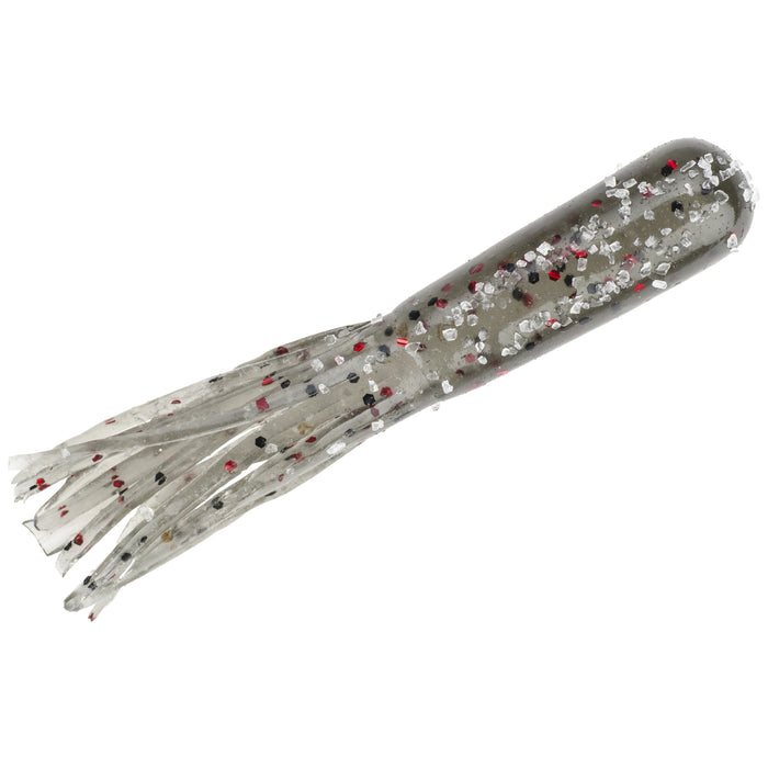 Smoke Red and Black Flake Strike King 2.75" Bitsy Tube