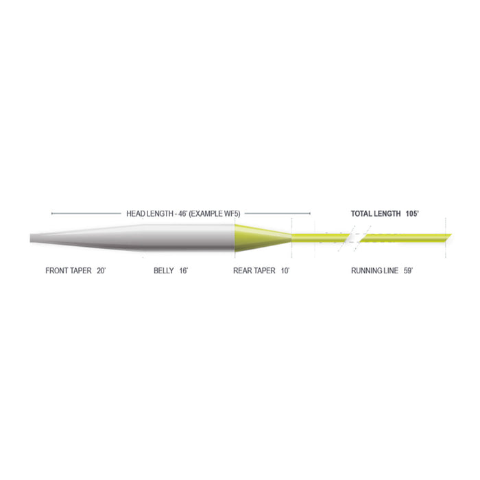 Airflo Sixth Sense Weight Forward Floating - Lake Taper
