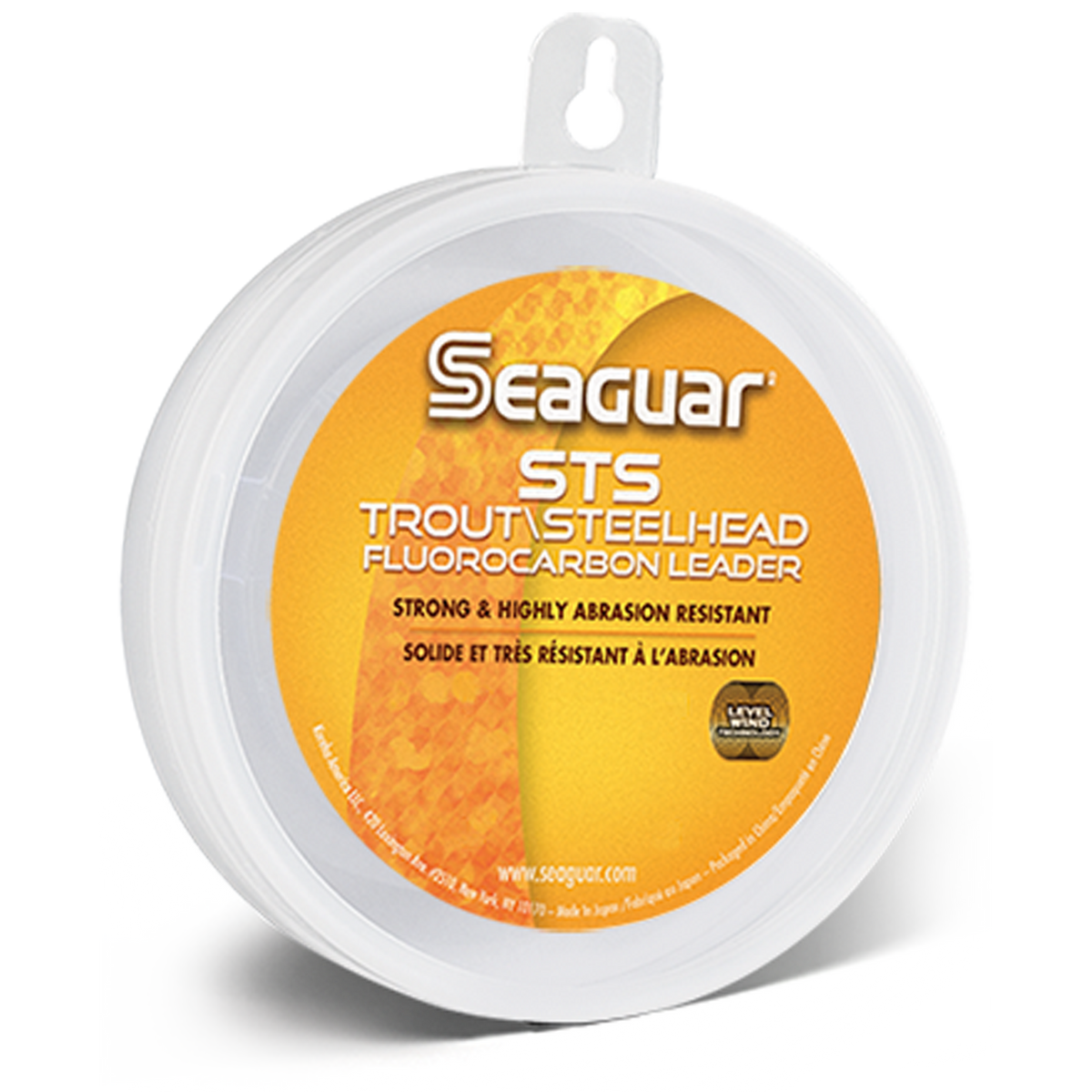 Seaguar STS Salmon/Steelhead Fluorocarbon Leader Line – Natural