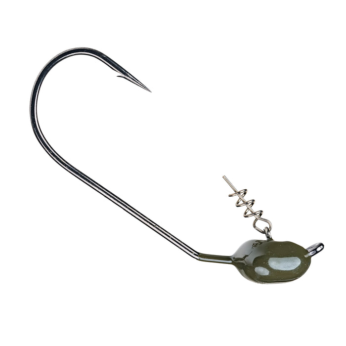 Green Pumpkin Strike King Tour Grade Mag Jig Head