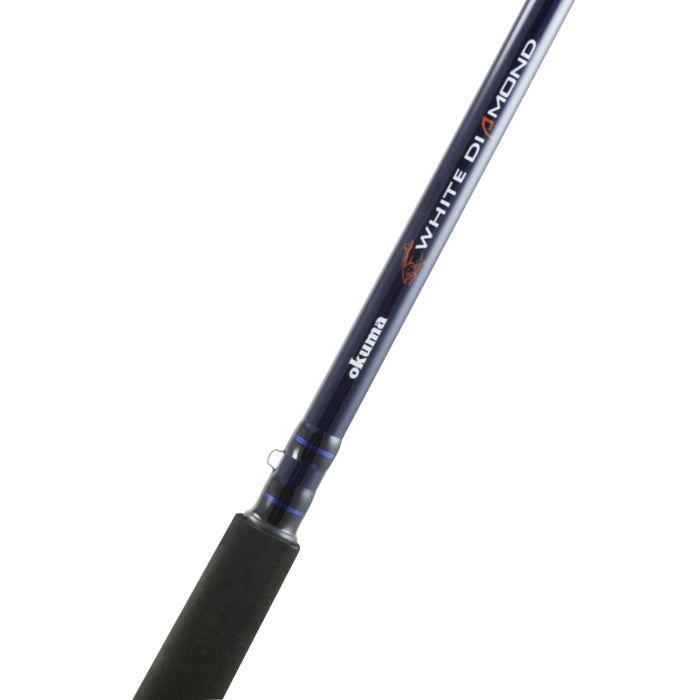 Okuma White Diamond Dipsy Diver Trolling Rod