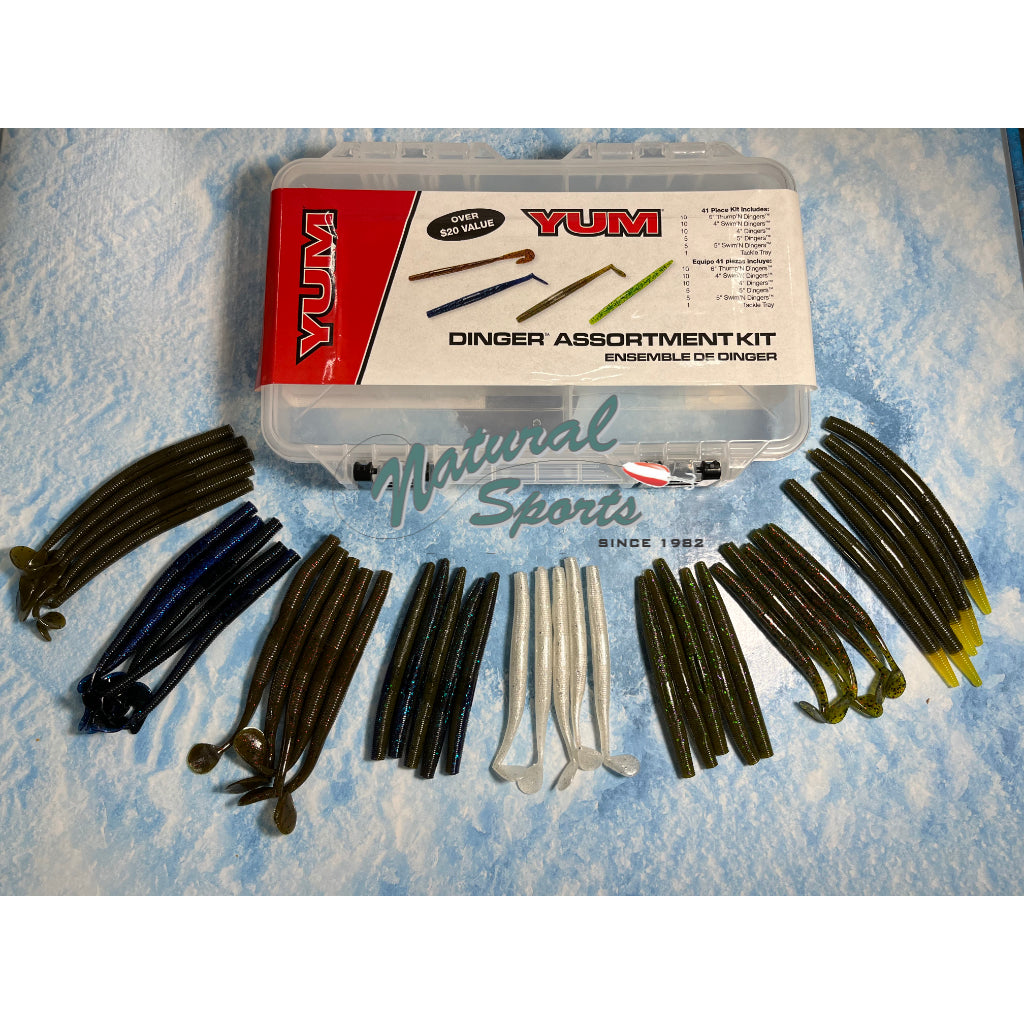 Yum Dinger Kit (40pc Assorted Pack + Tray) Natural Sports The