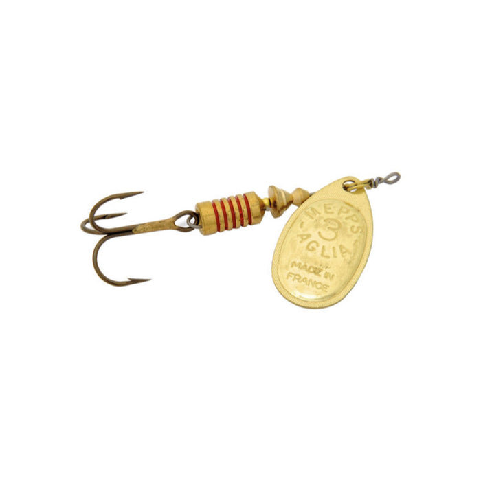 Gold Mepps Aglia Inline Spinner