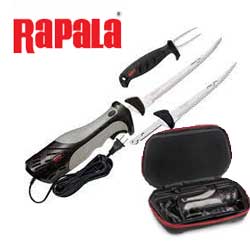 Rapala HD Electric Fillet Knife Combo Kit – Natural Sports - The
