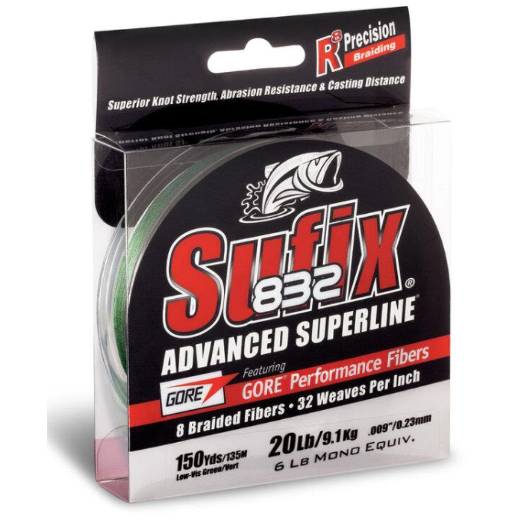 Sufix 832 Advanced Superline Braided Fishing Line – Natural Sports - The  Fishing Store