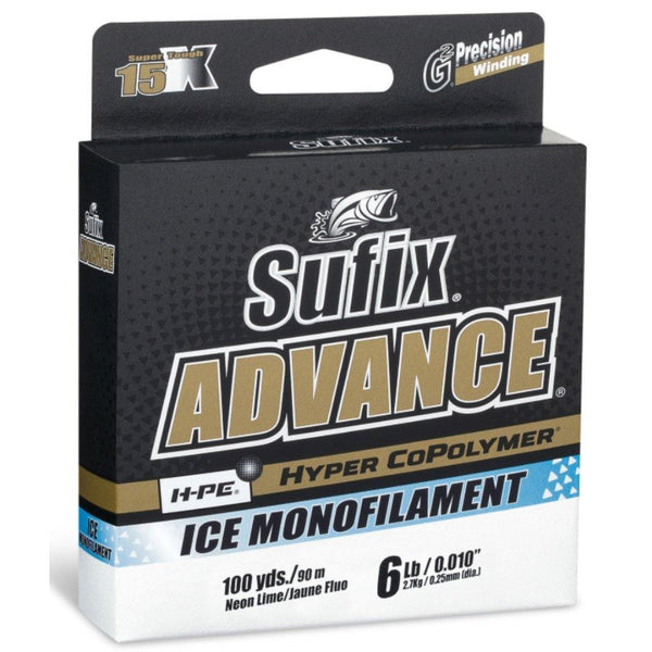 Sufix Avdvance Ice Monofilament - Natural Sports - The Fishing Store