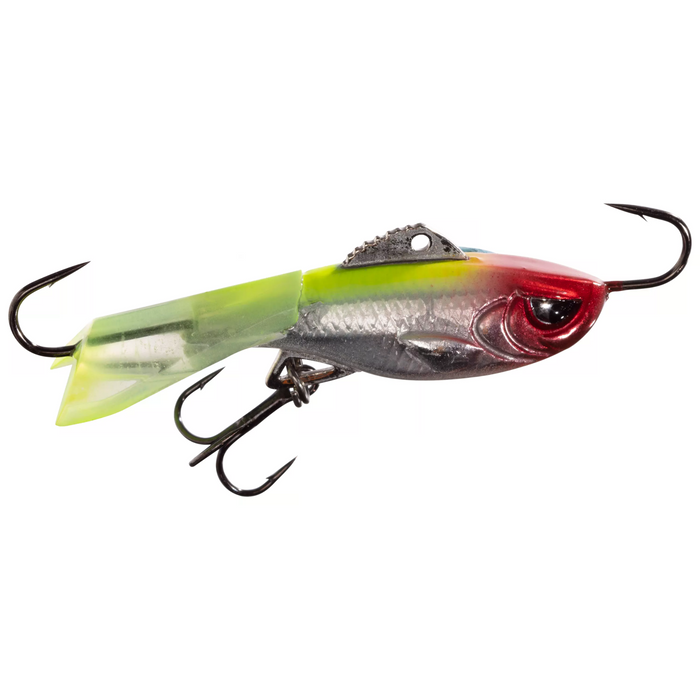 Acme Hyper-Rattle Ice Fishing Lure - Yellow Red Glow