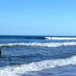 beach surf fishing
