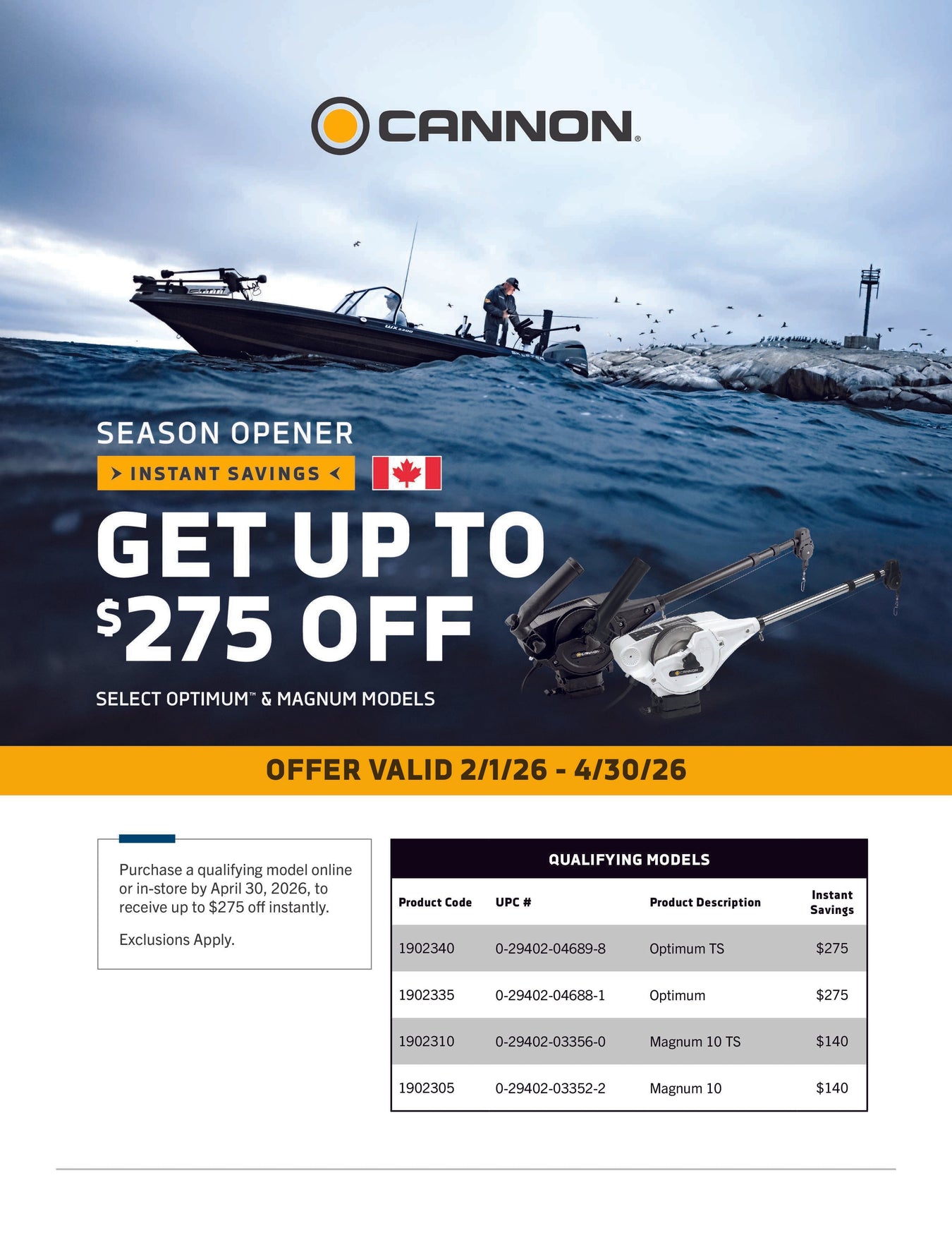 Cannon Sale
