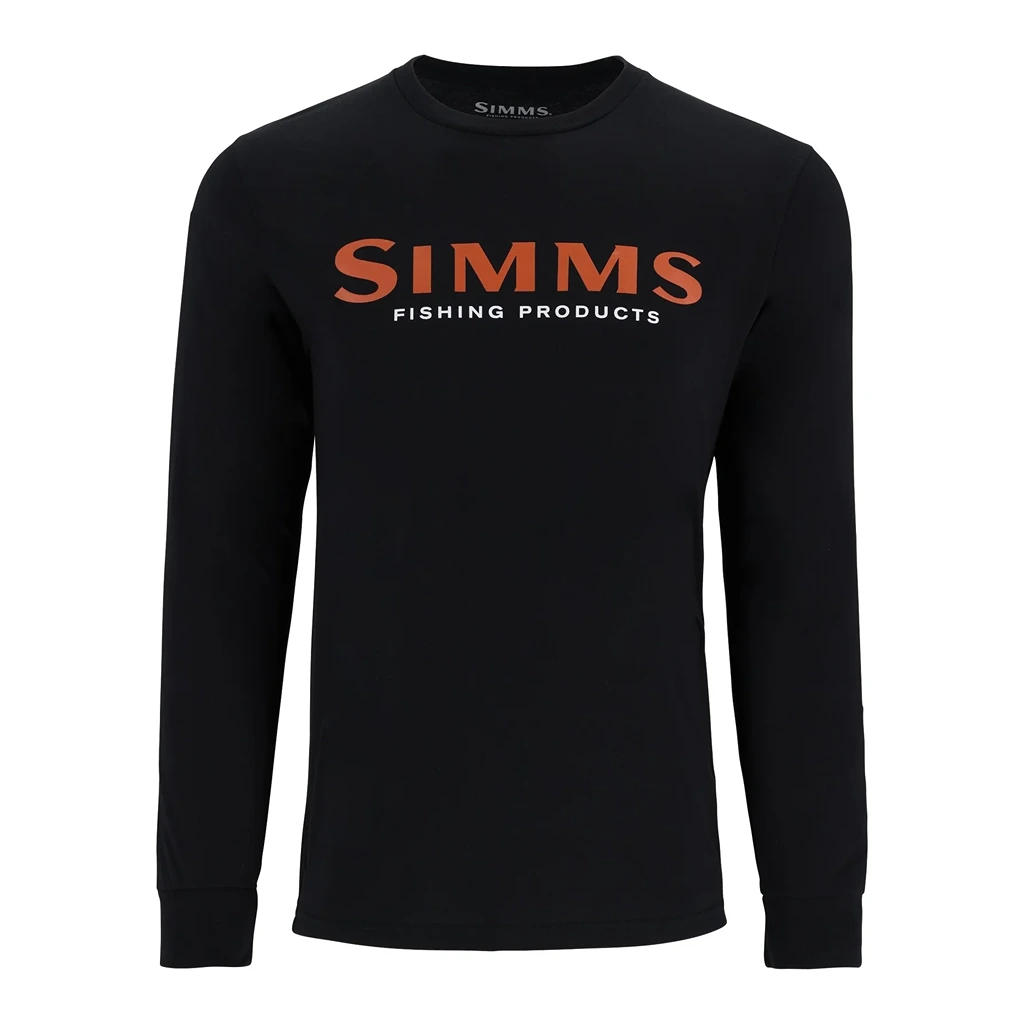 Simms Logo Longsleeve Shirt | Natural Sports — Natural Sports - The ...