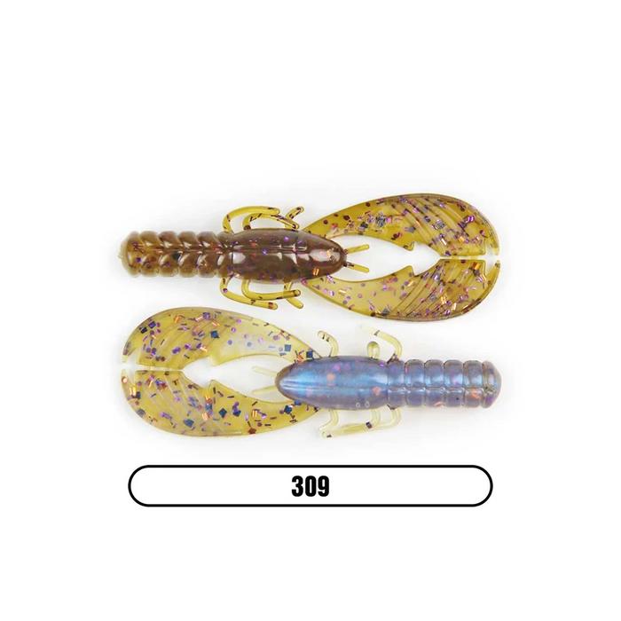 X Zone 3.25" Muscle Back Finesse Craw
