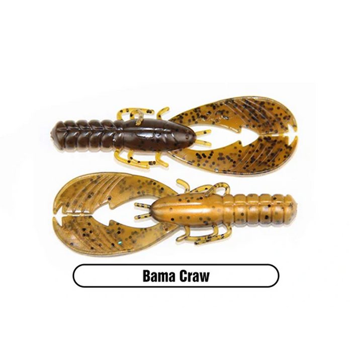 X Zone 3.25" Muscle Back Finesse Craw