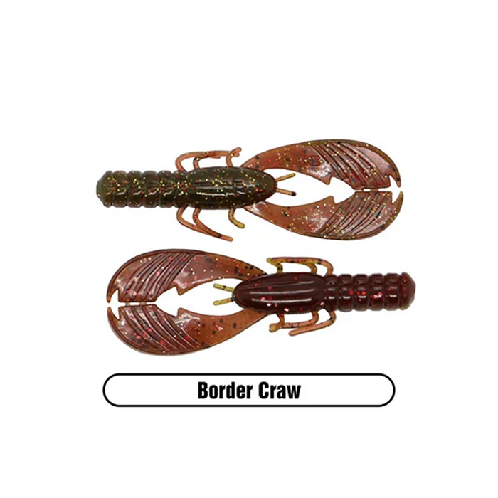 X Zone 3.25" Muscle Back Finesse Craw