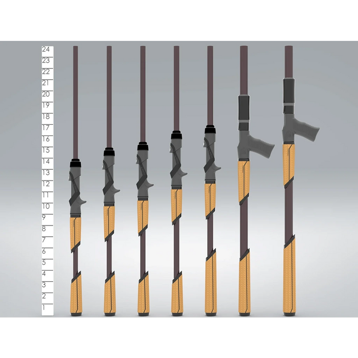 St. Croix Mojo Bass Trigon Casting Rod