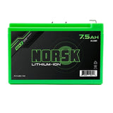 Norsk Lithium Ion Battery 12V 7.5AH